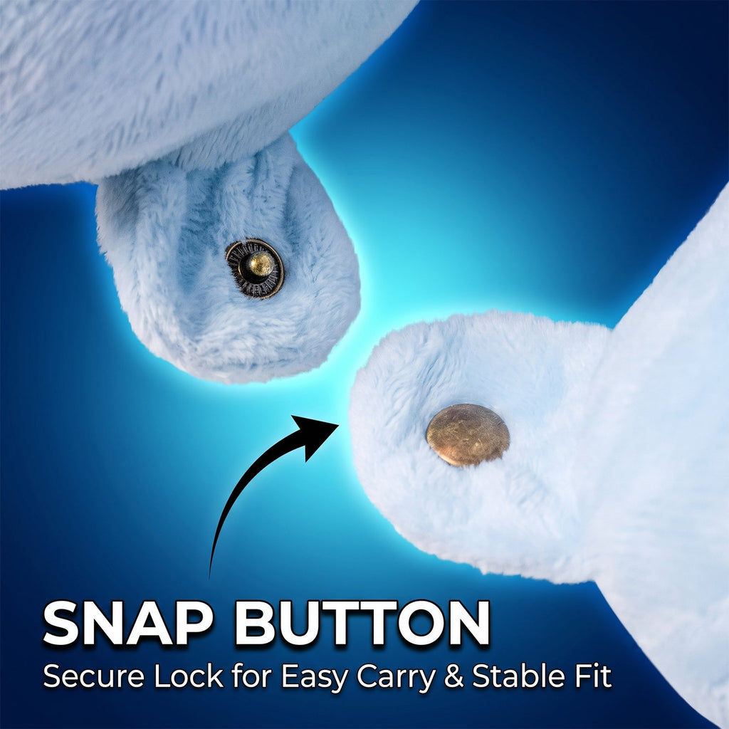 Supportive travel cushion to ease neck strain on the go
