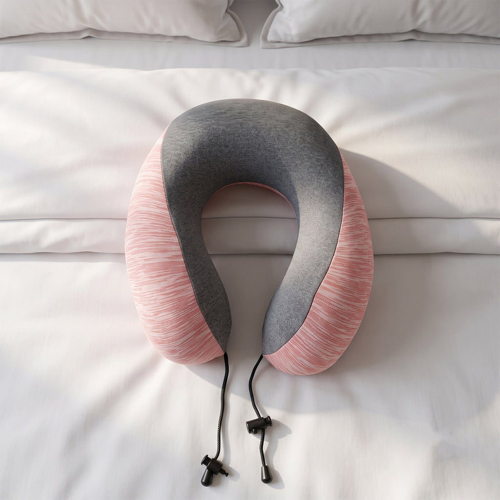 Comfortable travel cushion for head and neck support
