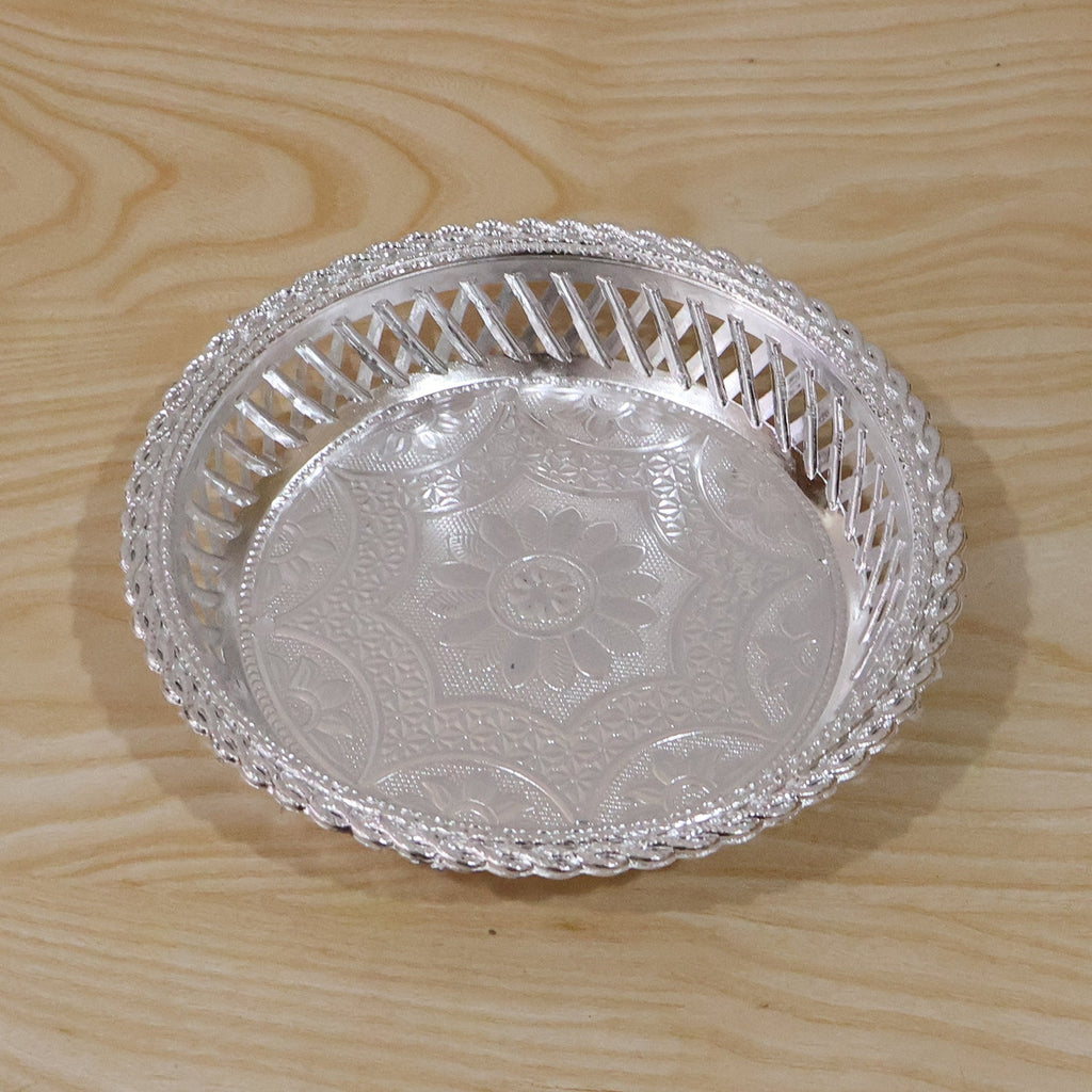 Silver serving tray daily use
