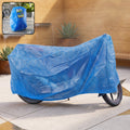 Medium waterproof two wheeler cover, 152 x 70 cm, dust and rain proof (1 pc)
