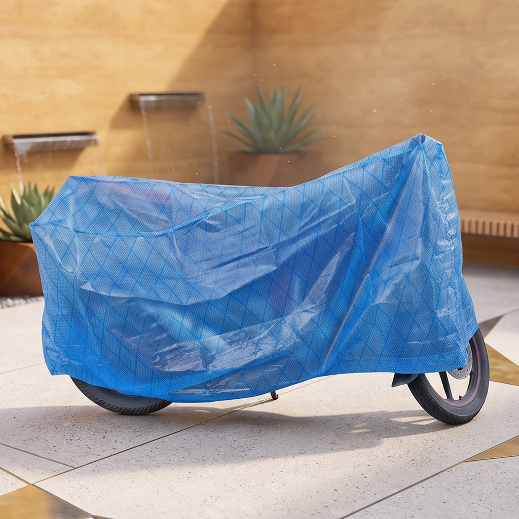 All weather two wheeler cover for scooters and bikes