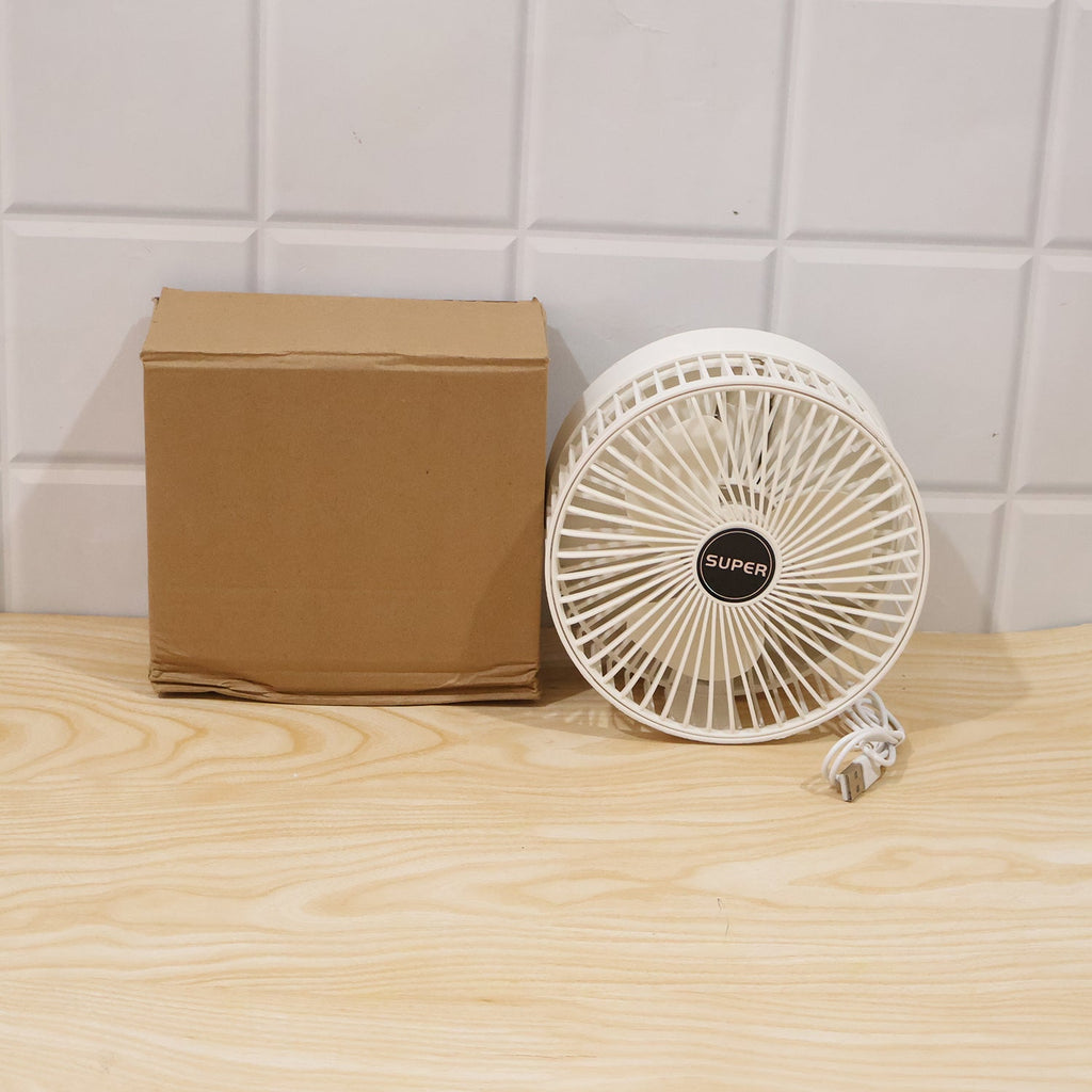 Space saving foldable USB fan for personal cooling