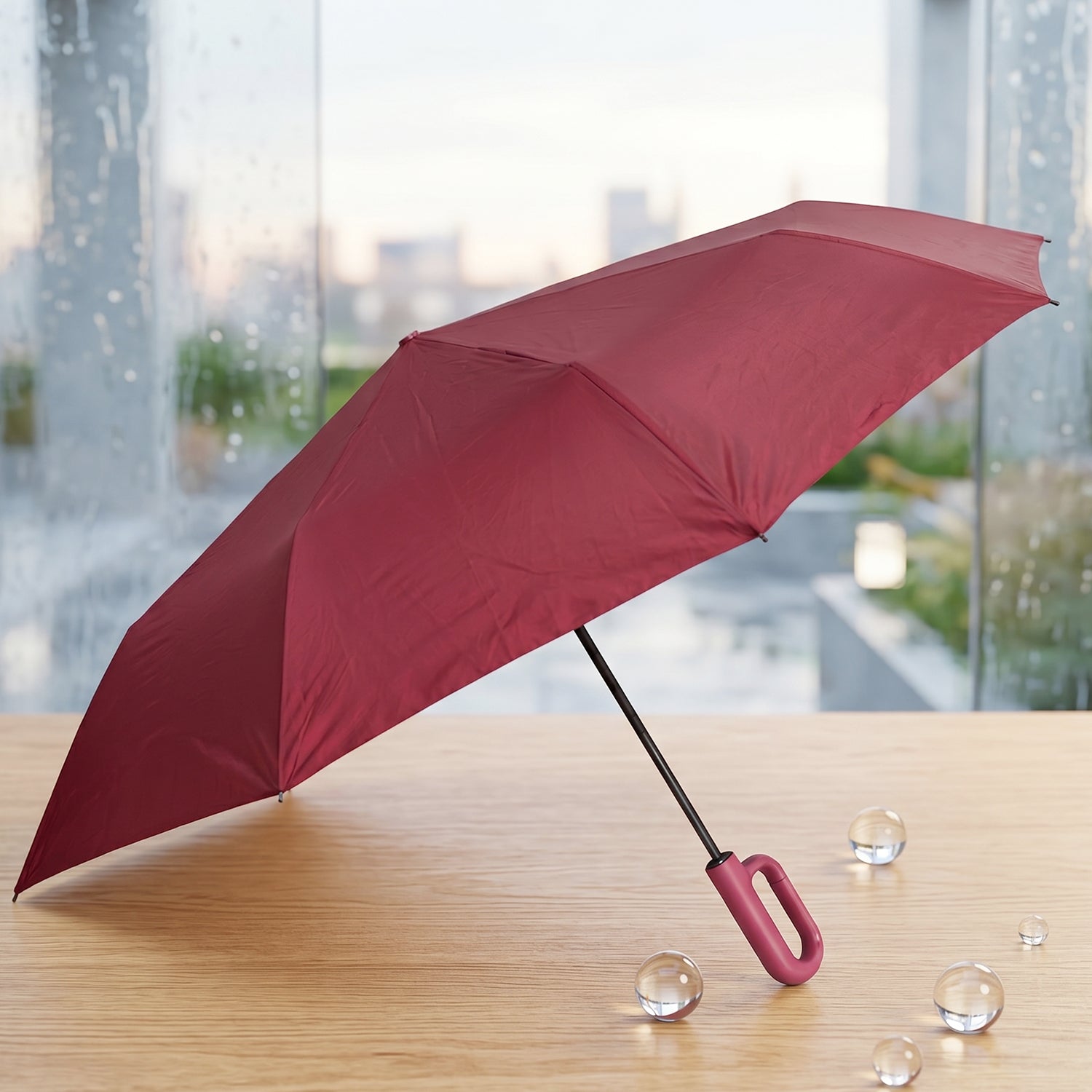 Compact umbrella rain sun