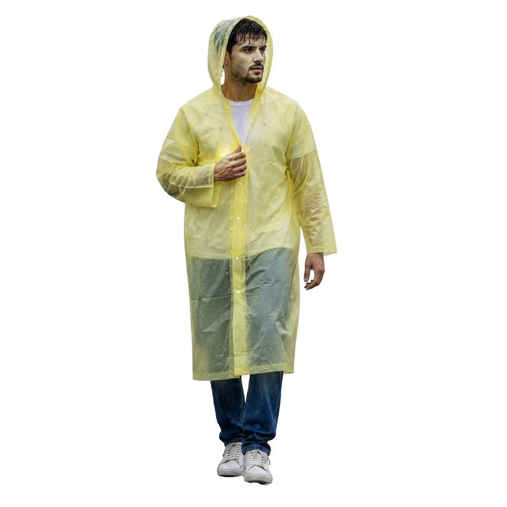 Rain coat hood design detail