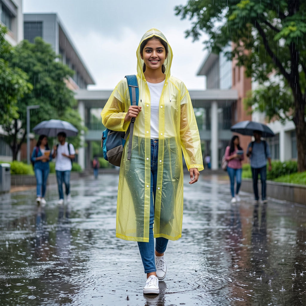 Raincoat size details