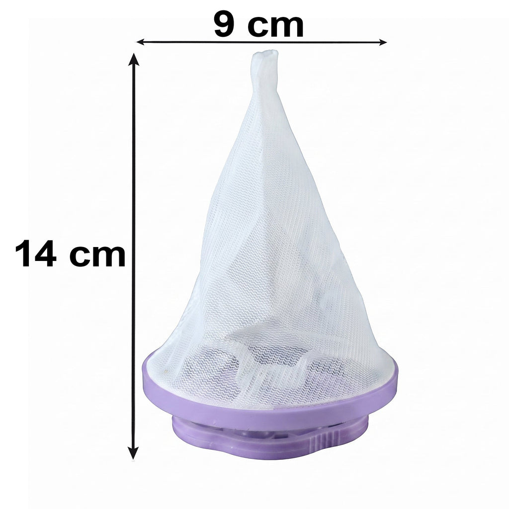 Laundry filter floating view
