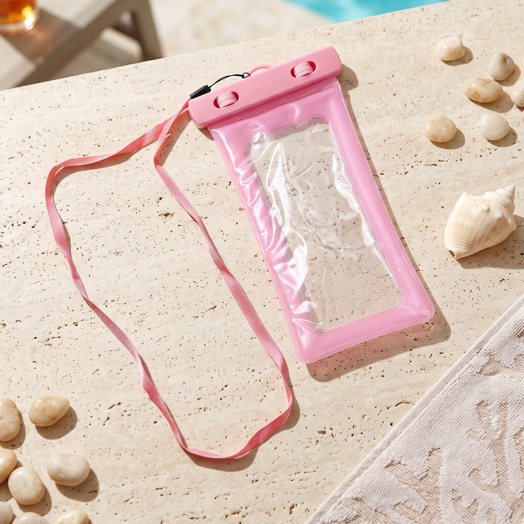 Phone pouch touchscreen use