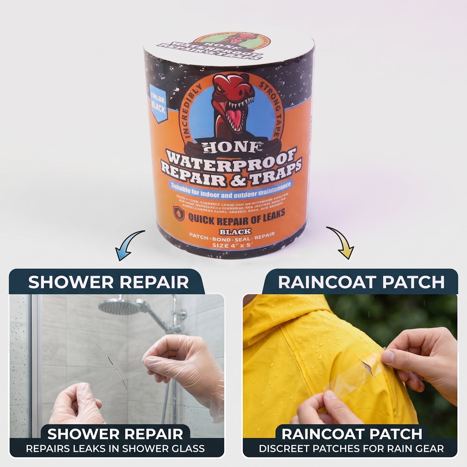 Repair tape feature view