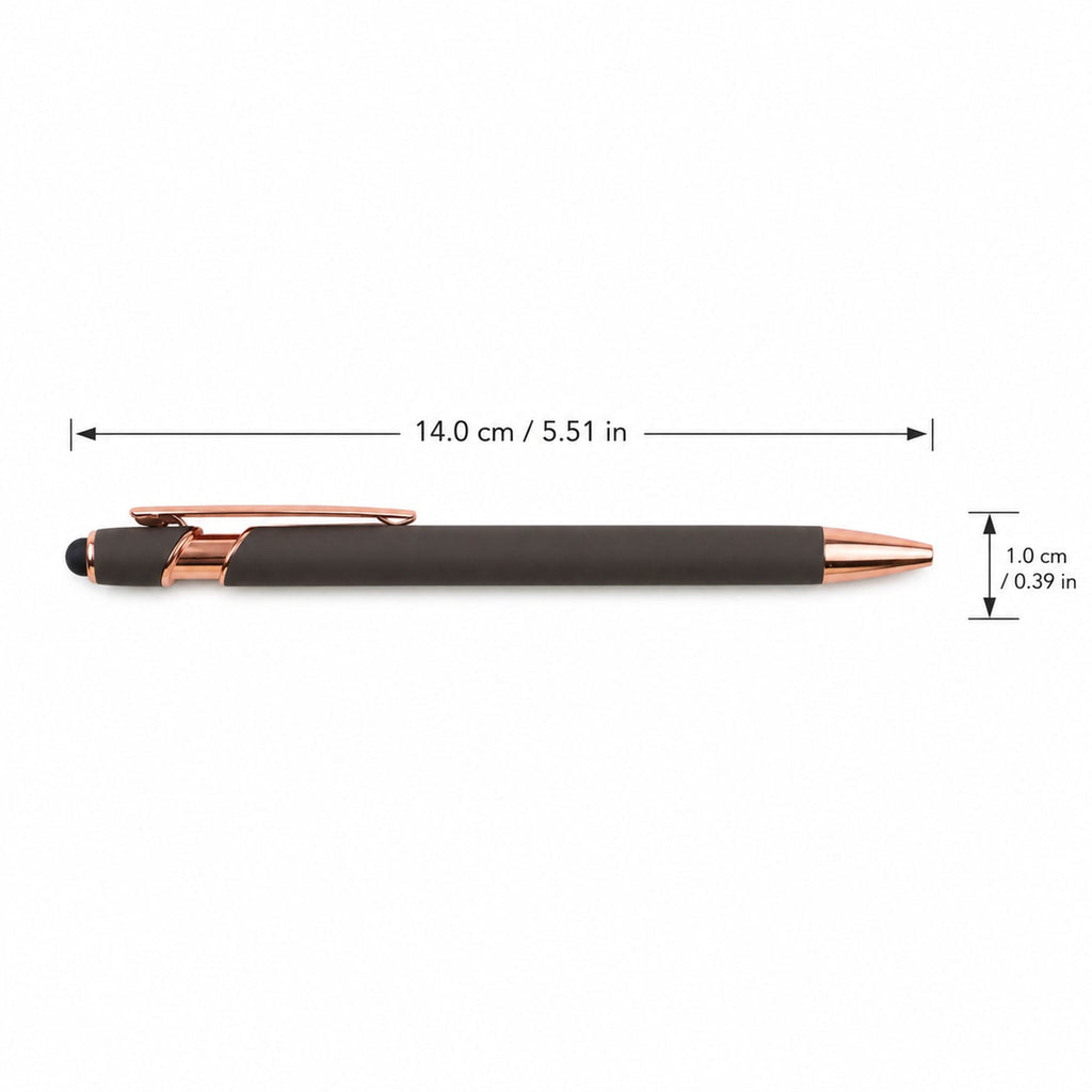 Size guide for stylish mix color ballpoint pens