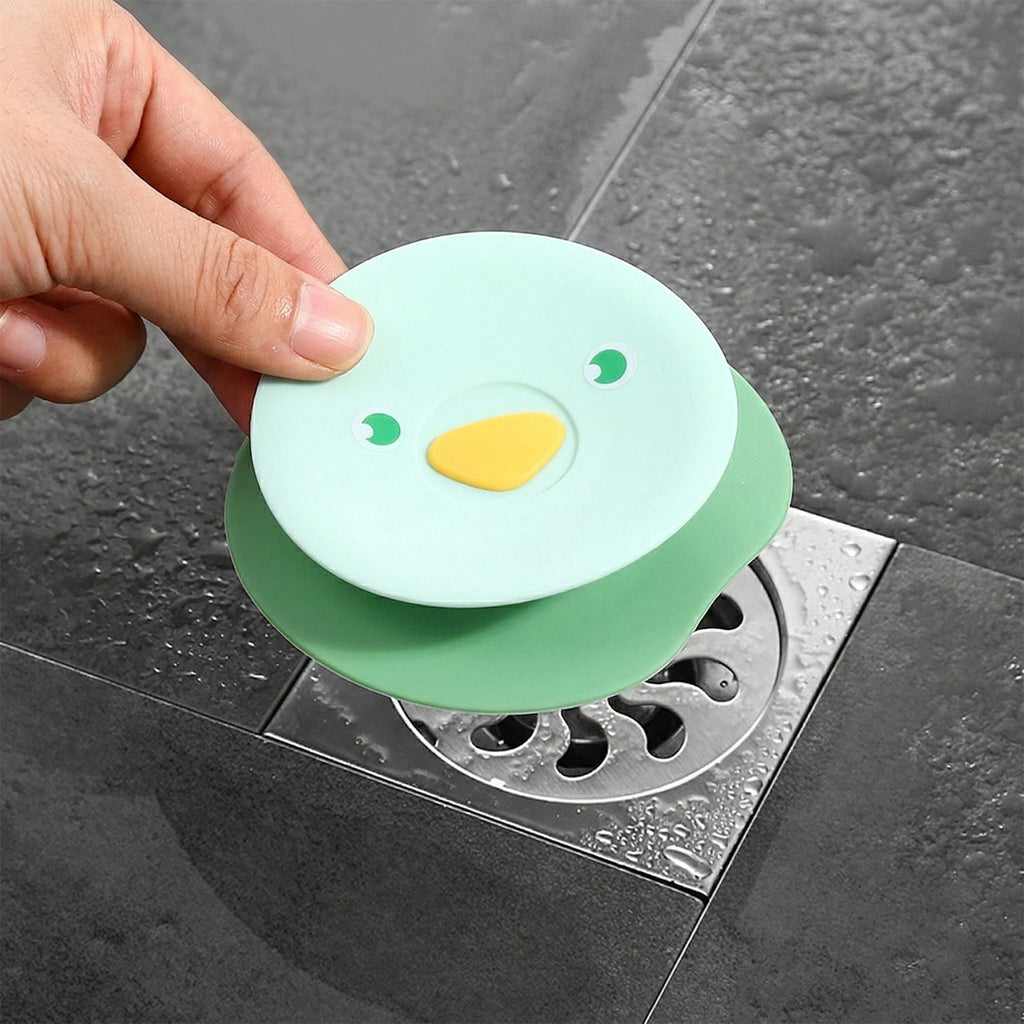 Durable silicone drain protector suitable for kitchen and bathroom