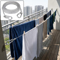Heavy duty steel clothesline wire rope hooks