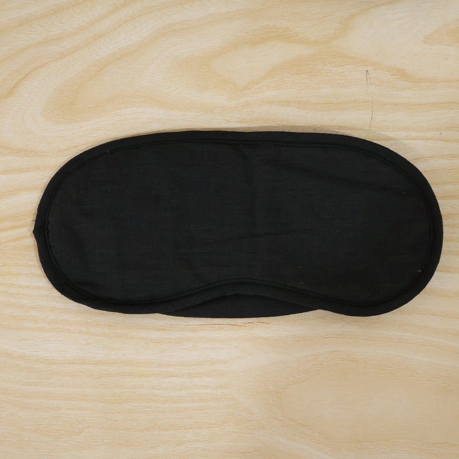 Black fabric eye mask 1 pc