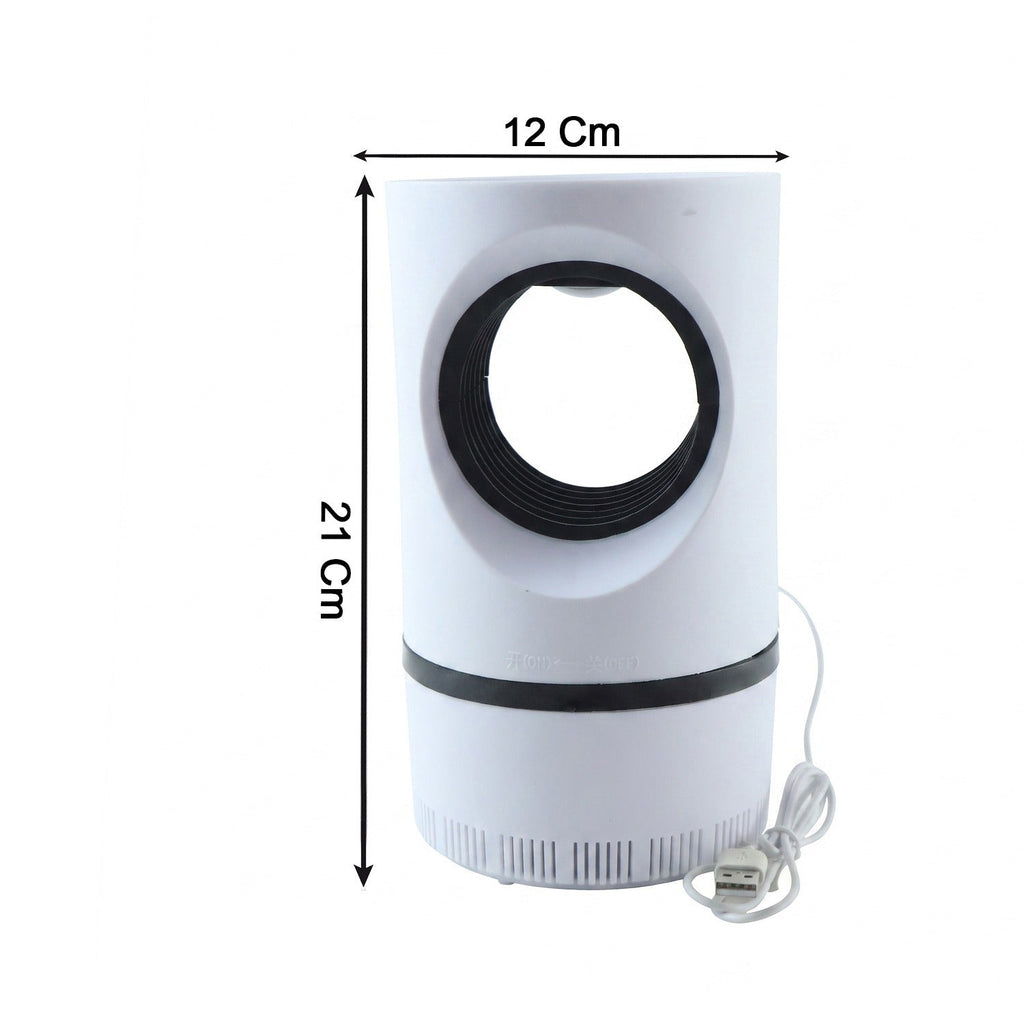 USB powered insect killer lamp plugged in for convenient use