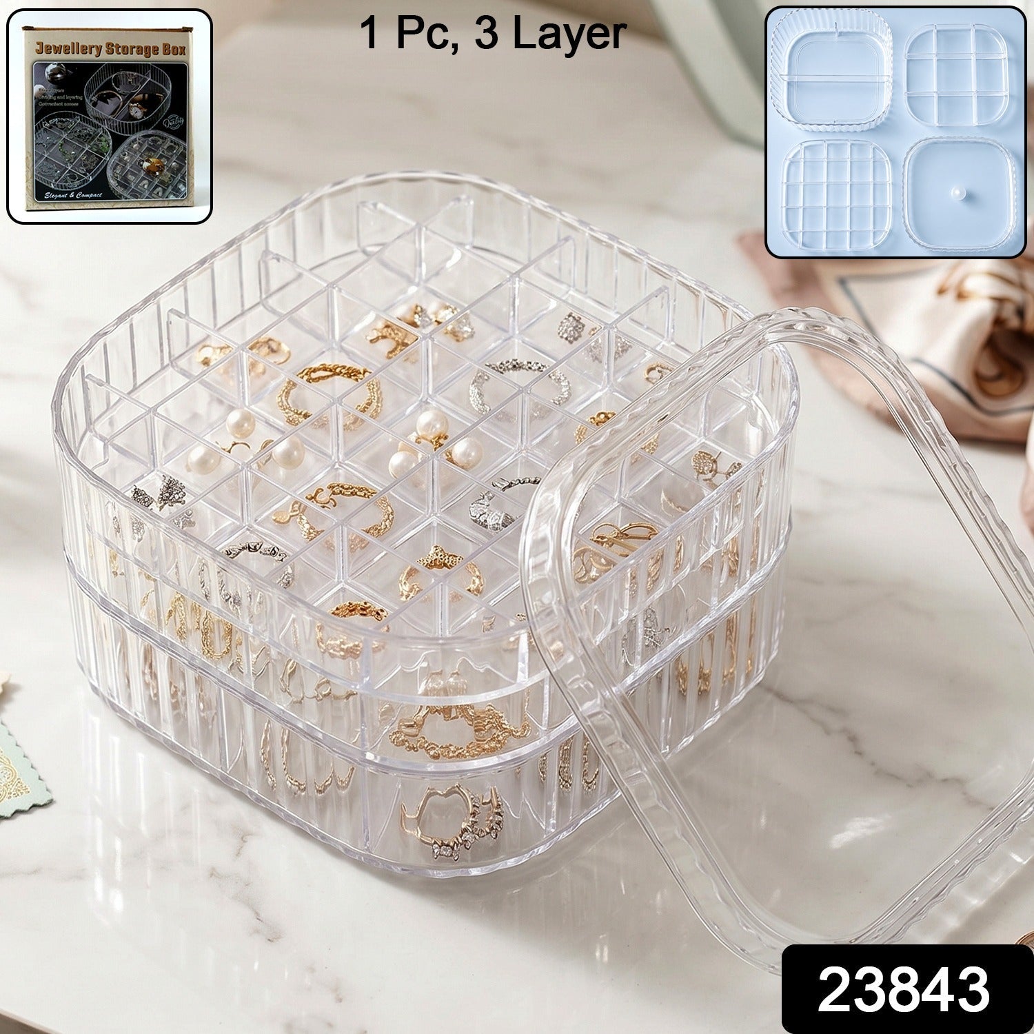 Jewellery storage box pack