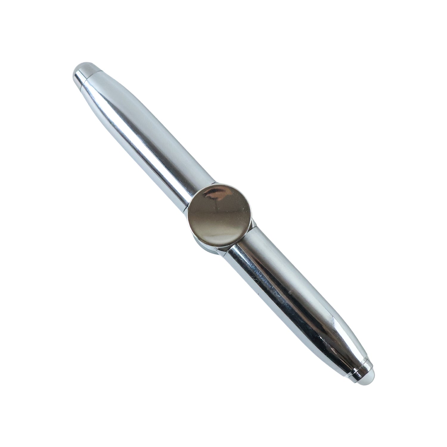 Stylus pen with LED spinner light for touchscreen devices