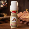 Neutral liquid shoe polish for all leather shoes with sponge applicator