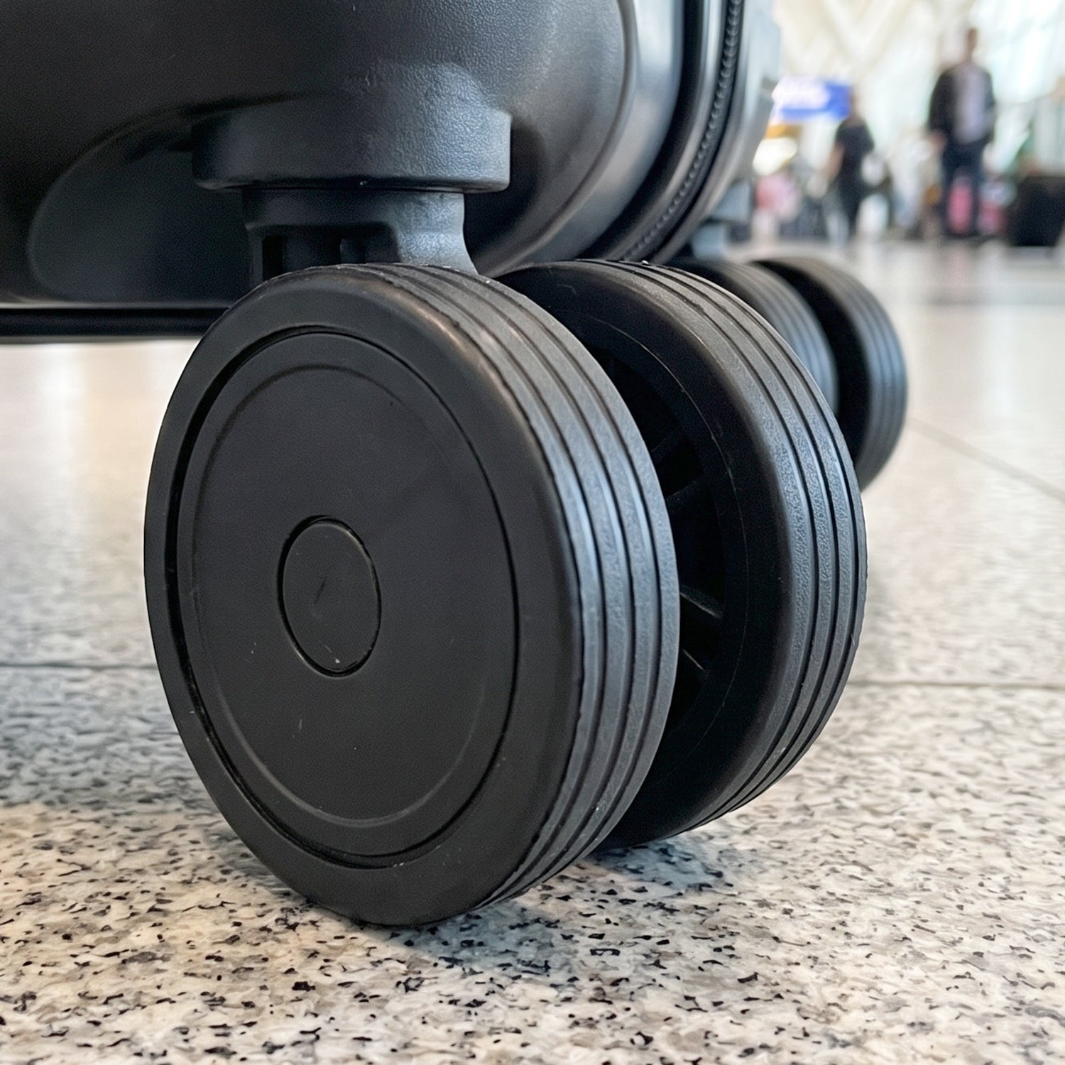 8 piece wheel protectors for suitcase casters and trolleys