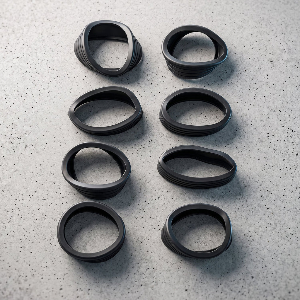 Anti scratch silicone covers for luggage spinner wheels