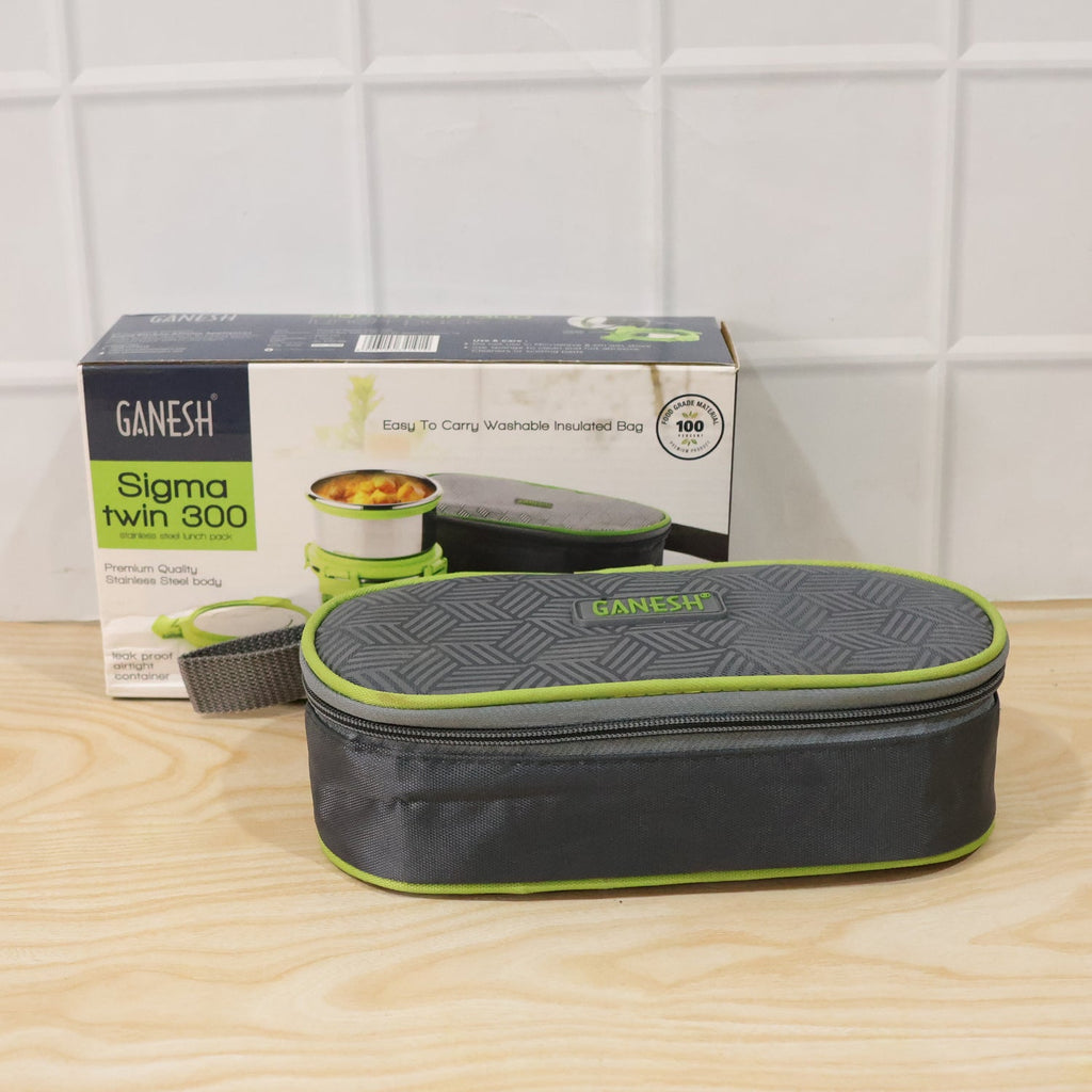 Stainless Steel Lunch Box Set – Durable & Leakproof with Carry Bag