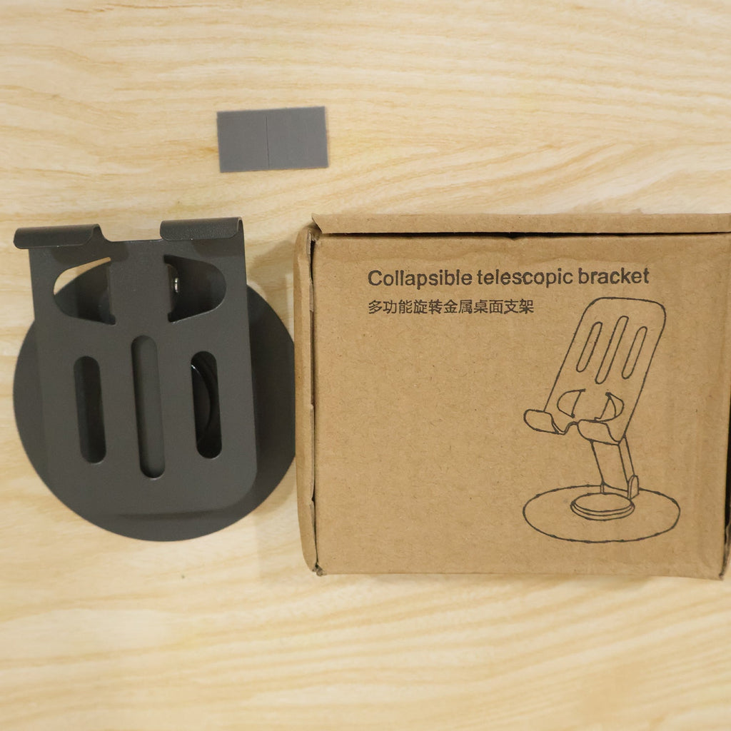 Sturdy metal foldable stand for smartphones and e readers