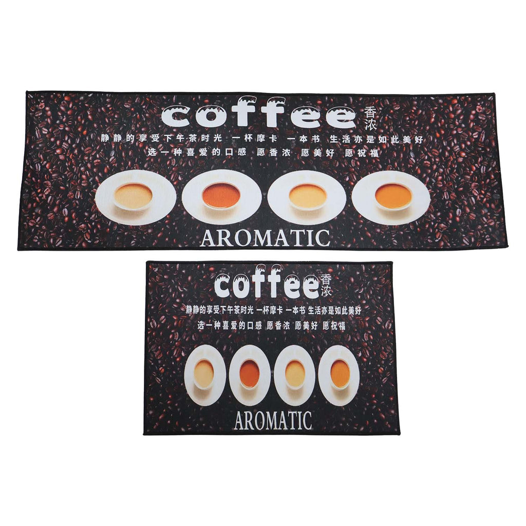 Comfortable printed floor mats for daily household use