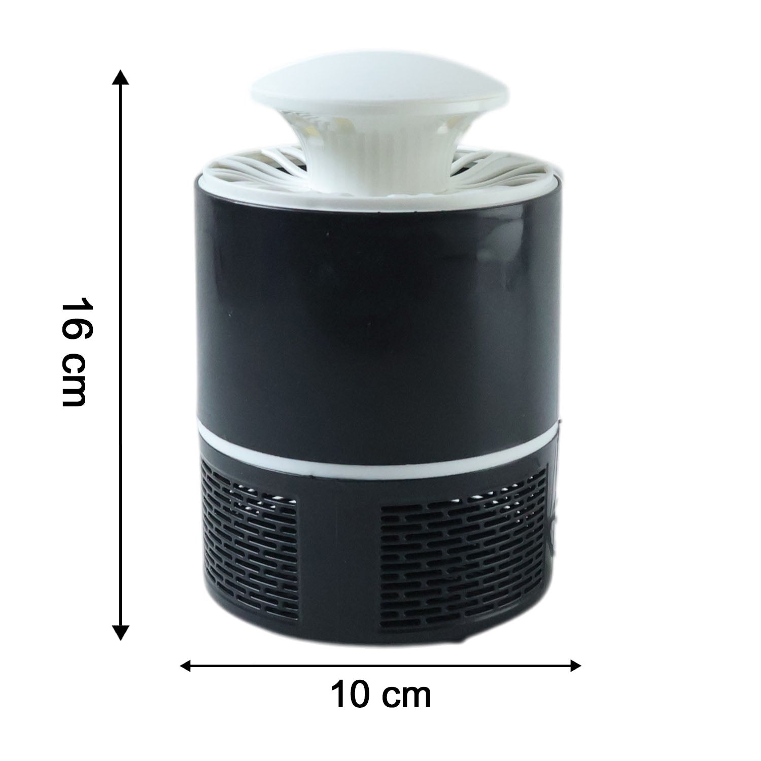 Size specifications and dimensions of the USB mosquito killer lamp