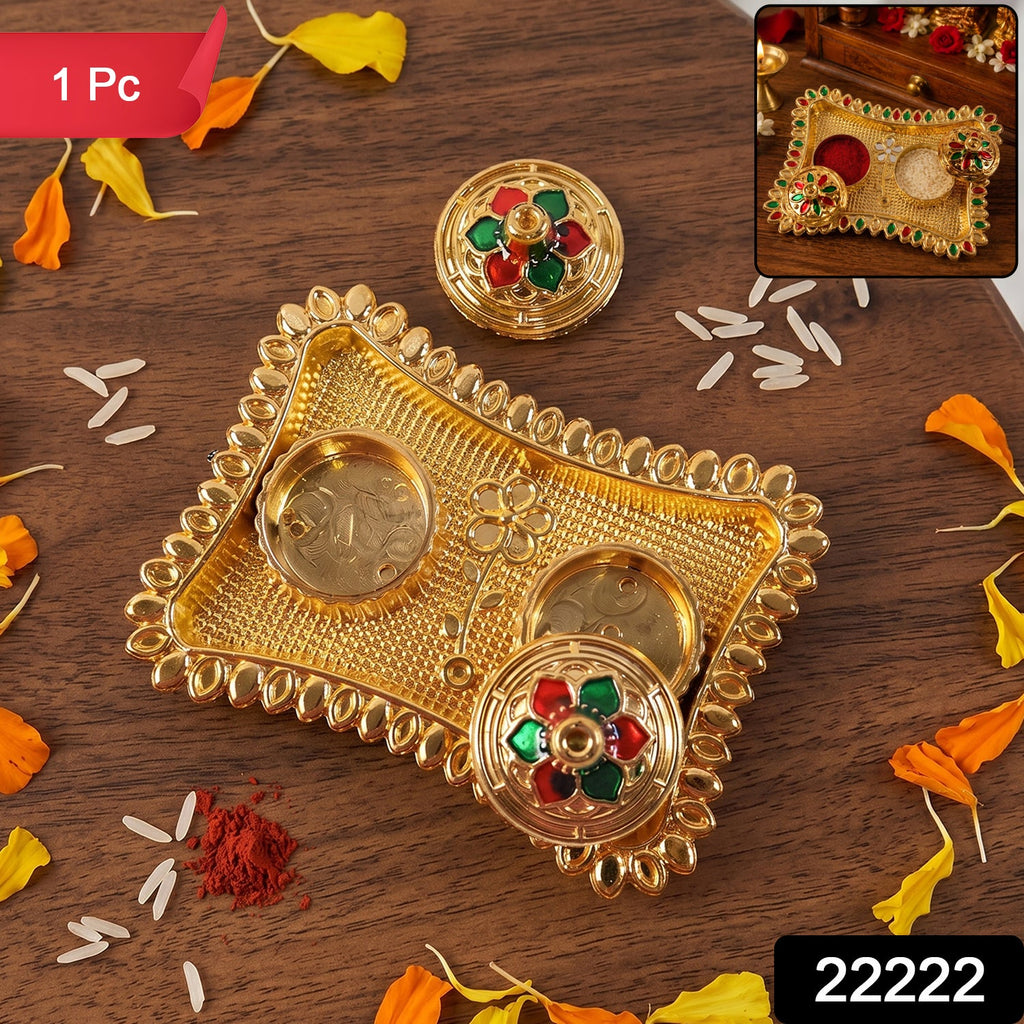 Rectangular kankavati holder pack