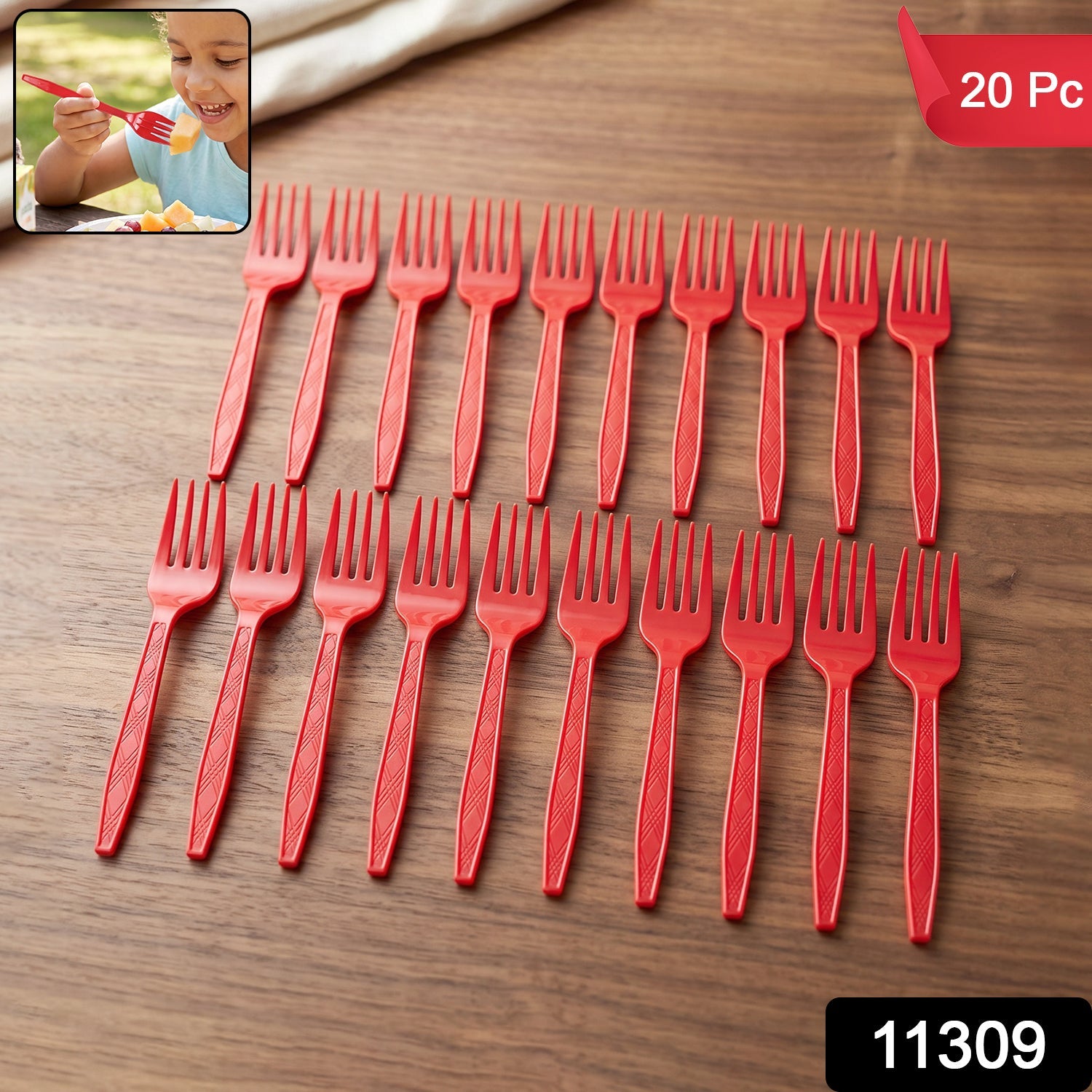 Durable dinner forks unbreakable