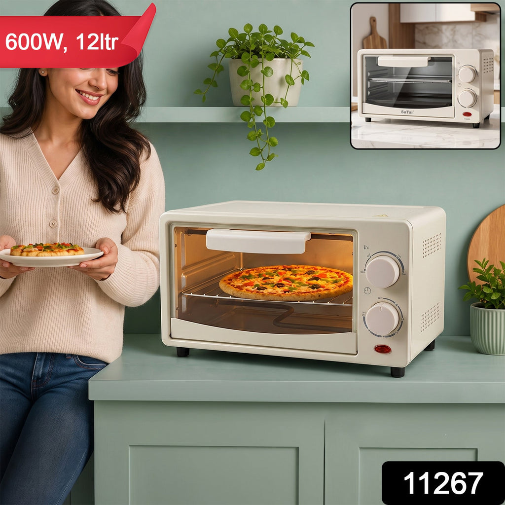 12L mini OTG oven for baking, grilling and toasting at home