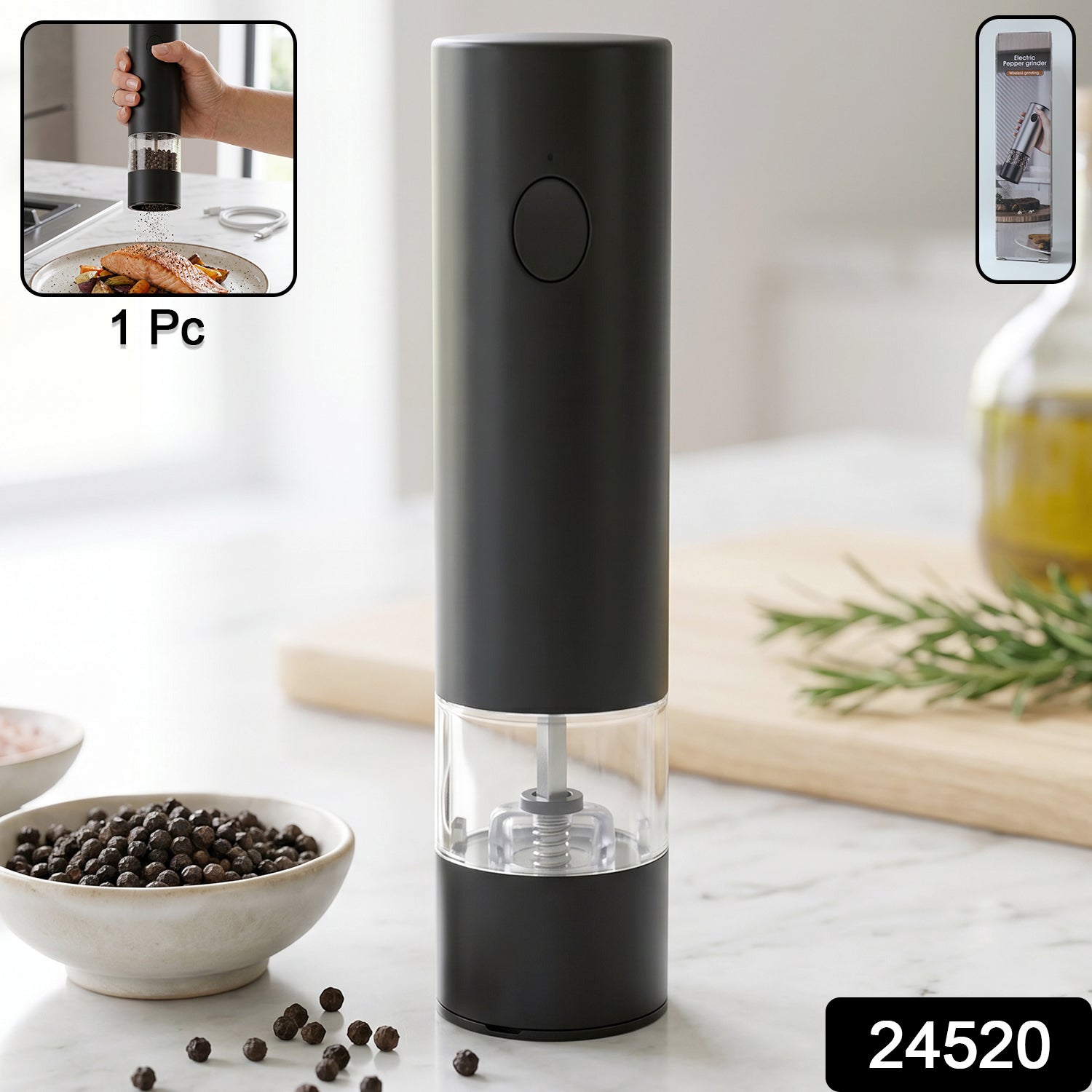 Electric pepper grinder pack