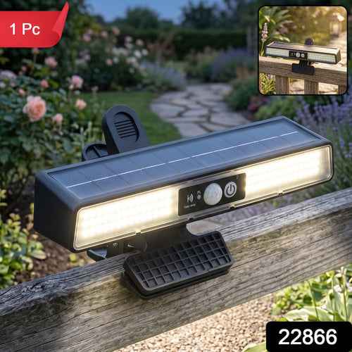 Solar motion sensor light garden