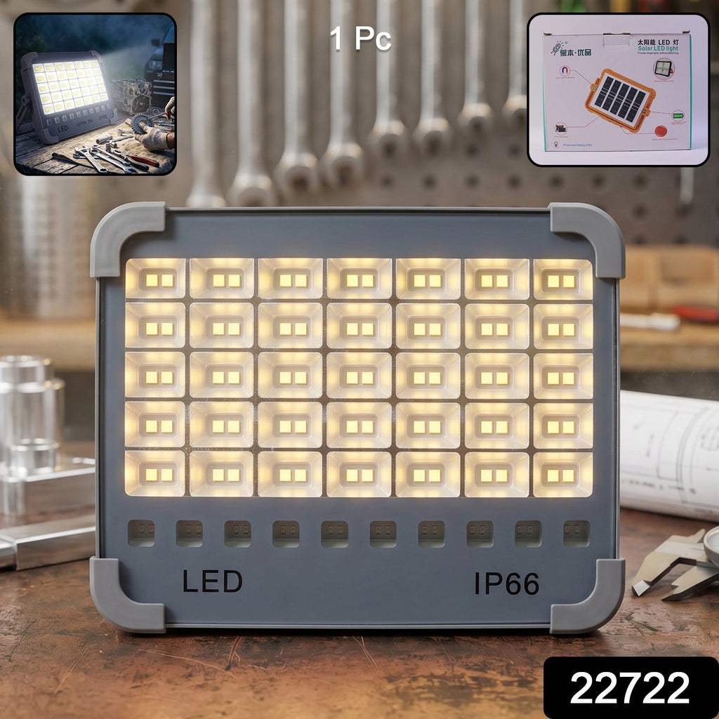 Solar flood light pack