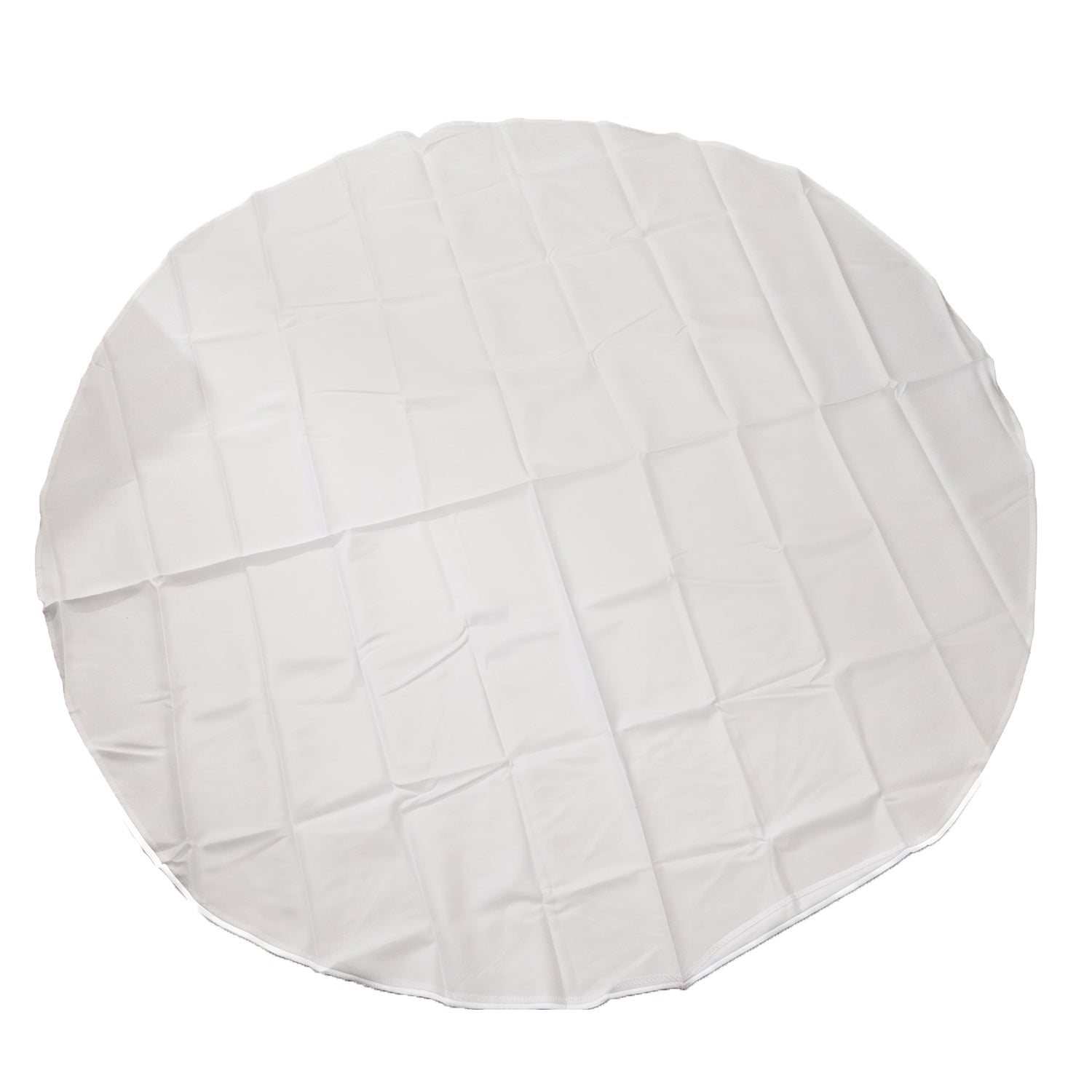 White table linen cover for festive and casual settings